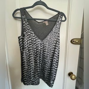 Banana Republic sequin top